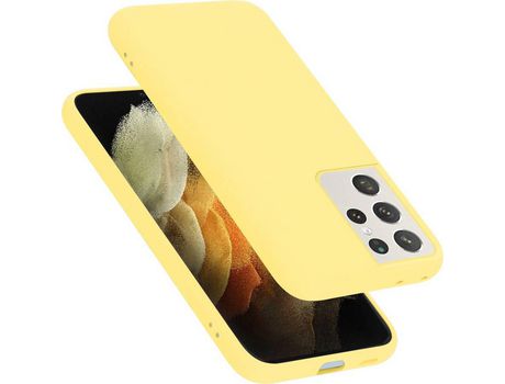 Carcasa para Samsung Galaxy S22 ULTRA Amarillo