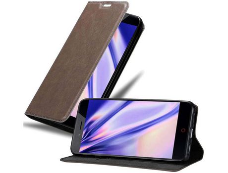 Carcasa para ZTE Nubia Z11 MINI S CADORABO Marrón