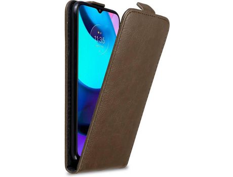 Carcasa para Motorola MOTO E20 / E30 / E40 CADORABO Marrón