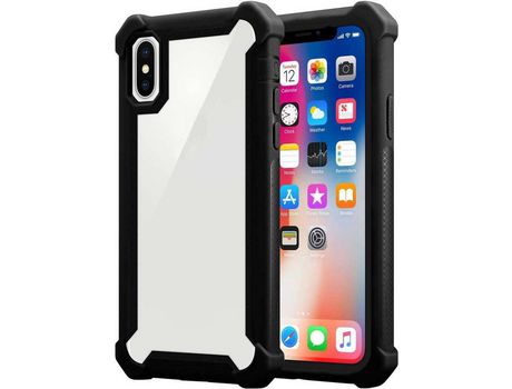 Carcasa para iPhone X / XS CADORABO Negro