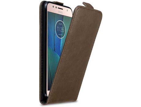 Carcasa para Motorola MOTO G5S PLUS CADORABO Marrón