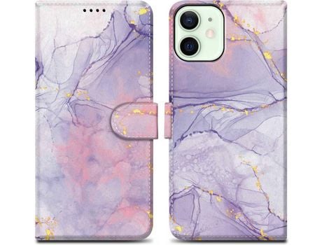 Carcasa para iPhone 12 MINI CADORABO Roxo
