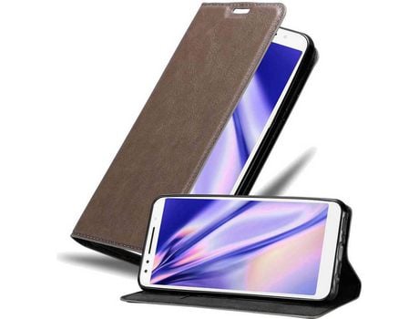 Carcasa para Alcatel 3 2018 CADORABO Marrón
