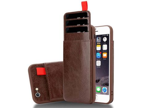 Carcasa para iPhone 6 / 6S CADORABO Castanho