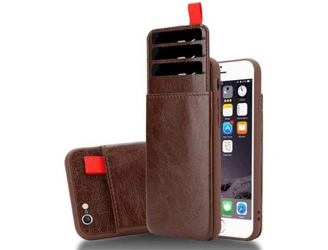 Carcasa para iPhone 6 PLUS / 6S PLUS CADORABO Castanho