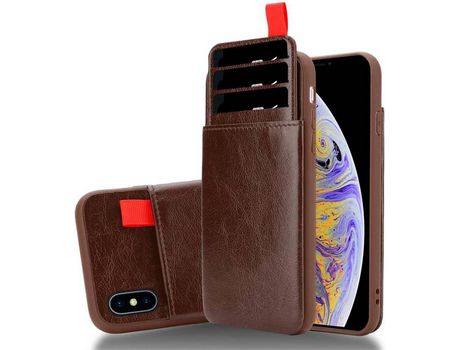 Carcasa para iPhone XS MAX CADORABO Castanho