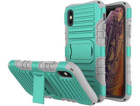 Carcasa para iPhone X / XS CADORABO Turquesa