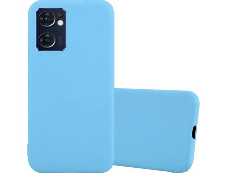 Carcasa para Oppo FIND X5 LITE / Reno7 5G CADORABO Azul