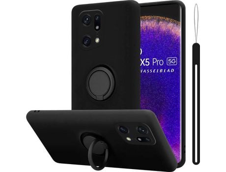 Carcasa para Oppo FIND X5 LITE / Reno7 5G CADORABO Negro