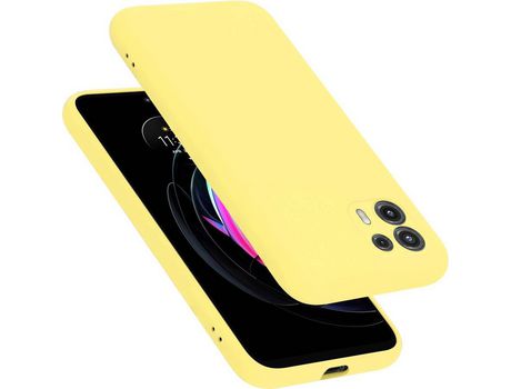 Carcasa para Motorola EDGE 20 LITE / FUSION CADORABO Amarillo