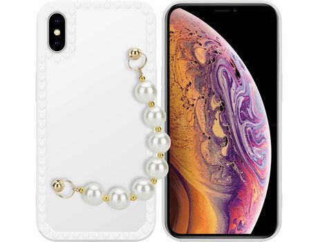 Carcasa para iPhone X / XS CADORABO Blanco