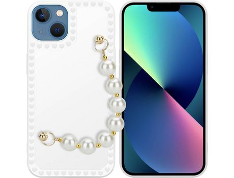 Carcasa para iPhone 13 CADORABO Blanco