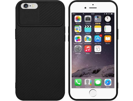 Carcasa para iPhone 6 PLUS / 6S PLUS CADORABO Negro