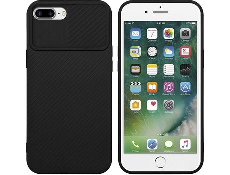 Carcasa para iPhone 7 PLUS / 7S PLUS / 8 PLUS CADORABO Negro