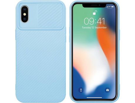 Carcasa para iPhone X / XS CADORABO Azul