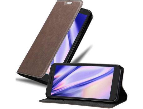 Carcasa para Alcatel 1 2019 CADORABO Marrón