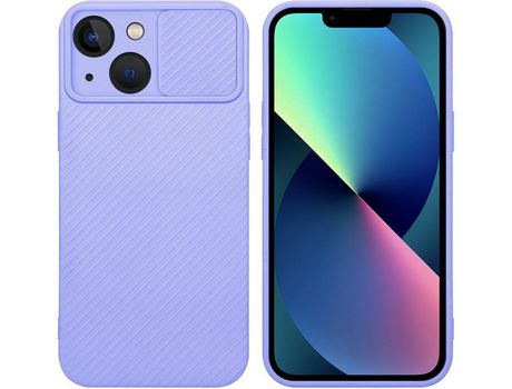 Carcasa para iPhone 13 CADORABO Roxo