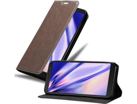 Carcasa para Alcatel 3C CADORABO Castanho