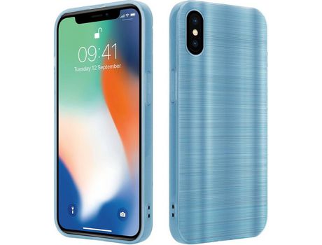 Carcasa para iPhone X / XS CADORABO Turquesa