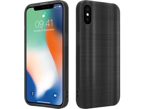 Carcasa para iPhone X / XS CADORABO Negro