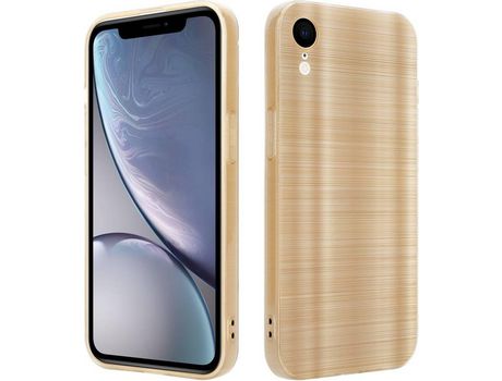 Carcasa para iPhone XR CADORABO Dourado
