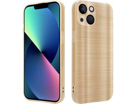Carcasa para iPhone 13 CADORABO Dorado