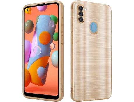 Carcasa para Samsung Galaxy A11 / M11 Dorado