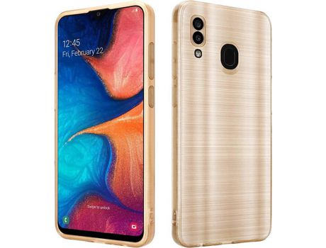 Carcasa para Samsung Galaxy A20 / A30 / M10s Dorado