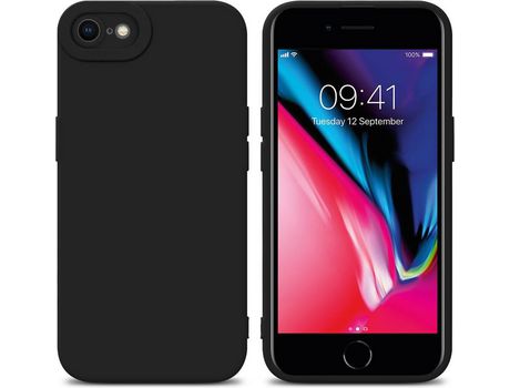 Carcasa para iPhone 7 / 7S / 8 / SE 2020 CADORABO Negro