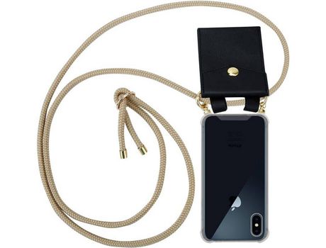 Carcasa para iPhone X / XS CADORABO Castanho