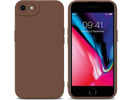 Carcasa para iPhone 7 / 7S / 8 / SE 2020 CADORABO Castanho