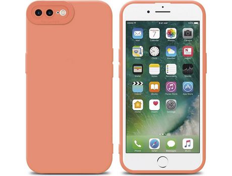 Carcasa para iPhone 7 PLUS / 7S PLUS / 8 PLUS CADORABO Naranja