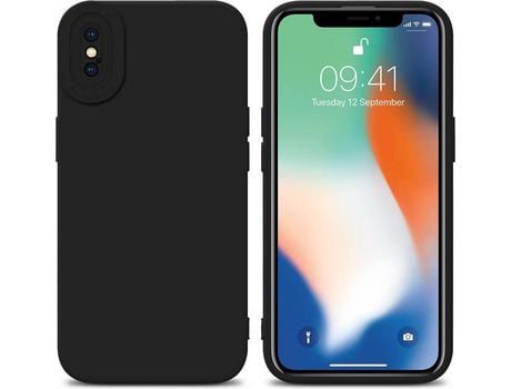 Carcasa para iPhone X / XS CADORABO Negro