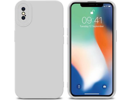 Carcasa para iPhone X / XS CADORABO Blanco