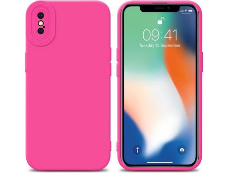Carcasa para iPhone X / XS CADORABO Rosa