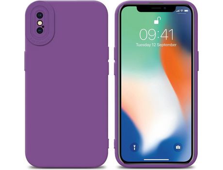 Carcasa para iPhone X / XS CADORABO Morado