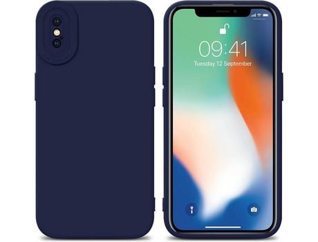 Carcasa para iPhone X / XS CADORABO Azul