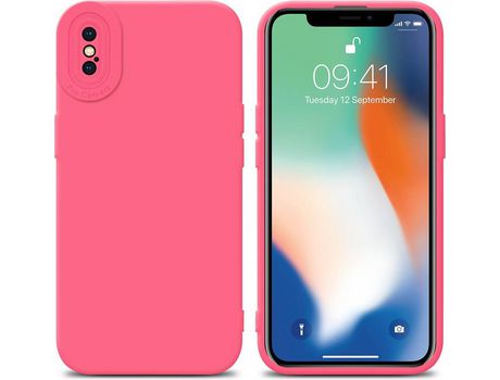Carcasa para iPhone X / XS CADORABO Rojo
