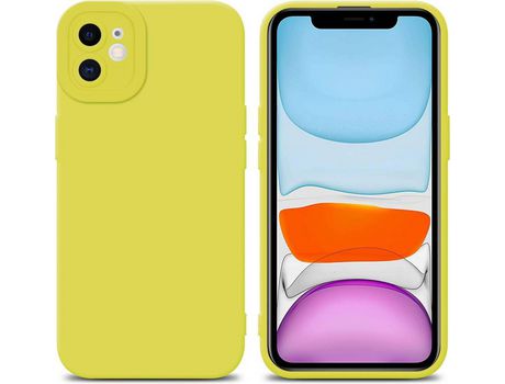 Carcasa para iPhone 12 CADORABO Amarillo