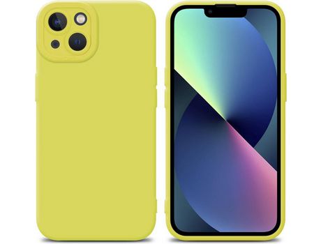 Carcasa para iPhone 13 CADORABO Amarillo