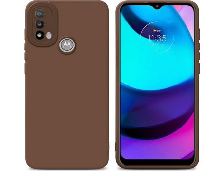 Carcasa para Motorola MOTO E20 CADORABO Marrón