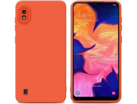Carcasa para Samsung Galaxy A10 Naranja