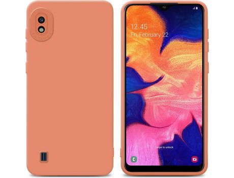 Carcasa para Samsung Galaxy A10 Naranja