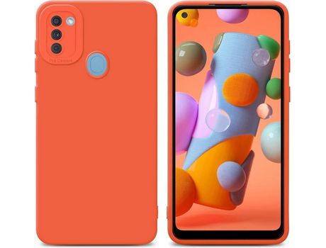 Carcasa para Samsung Galaxy A11 / M11 Naranja