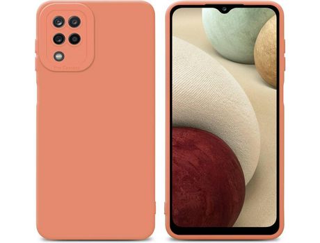 Carcasa para Samsung Galaxy A12 / M12 Naranja