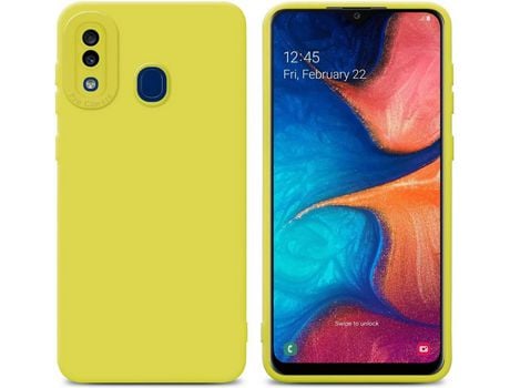 Carcasa para Samsung Galaxy A20 / A30 / M10s Amarillo
