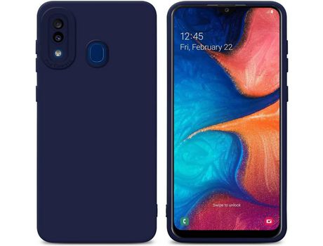 Carcasa para Samsung Galaxy A20 / A30 / M10s Azul