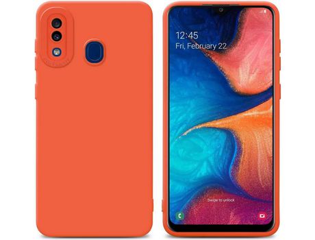 Carcasa para Samsung Galaxy A20 / A30 / M10s Naranja