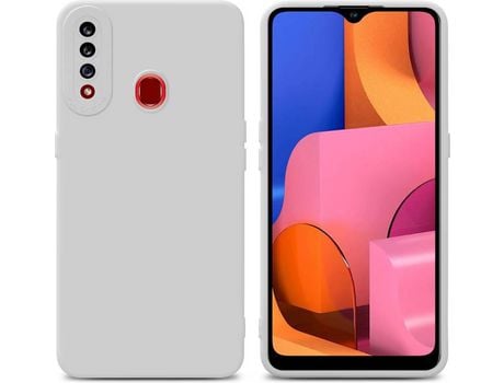 Carcasa para Samsung Galaxy A20s Blanco