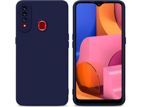 Carcasa para Samsung Galaxy A20s Azul
